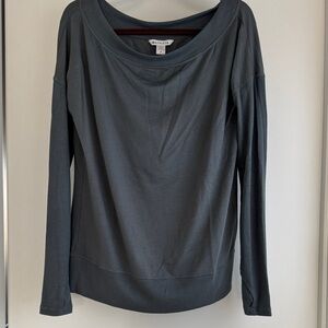 Athleta Blue Gray Top